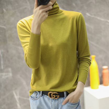Damen Rollkragenpullover Hochwertig Norvielle