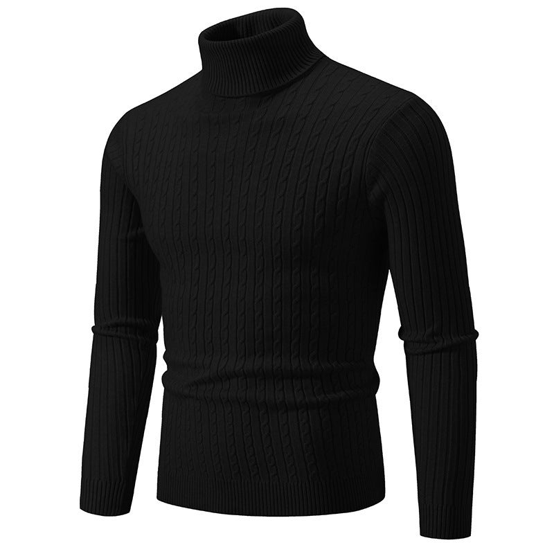 Herren Rollkragenpullover Komfortstrick Qualität Norvielle
