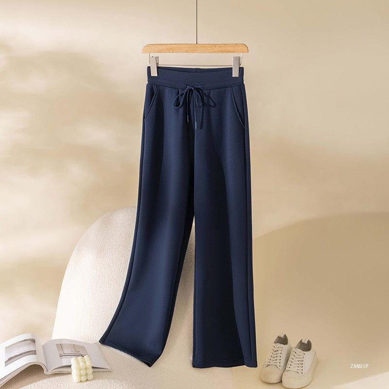 Damen Sporthose Elastischer Bund Verstellbarer Kordelzug