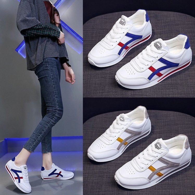 Damen Retro Freizeitschuhe Atmungsaktives Obermaterial Bequem
