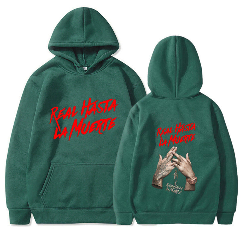 Damen Kapuzensweater Urbaner Stil Mit Schriftzug Norvielle