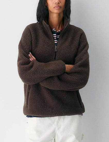 Damen Fleece-Pullover Norvielle