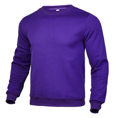 Herren Rundhals-Pullover Baumwollmix Bequem Norvielle
