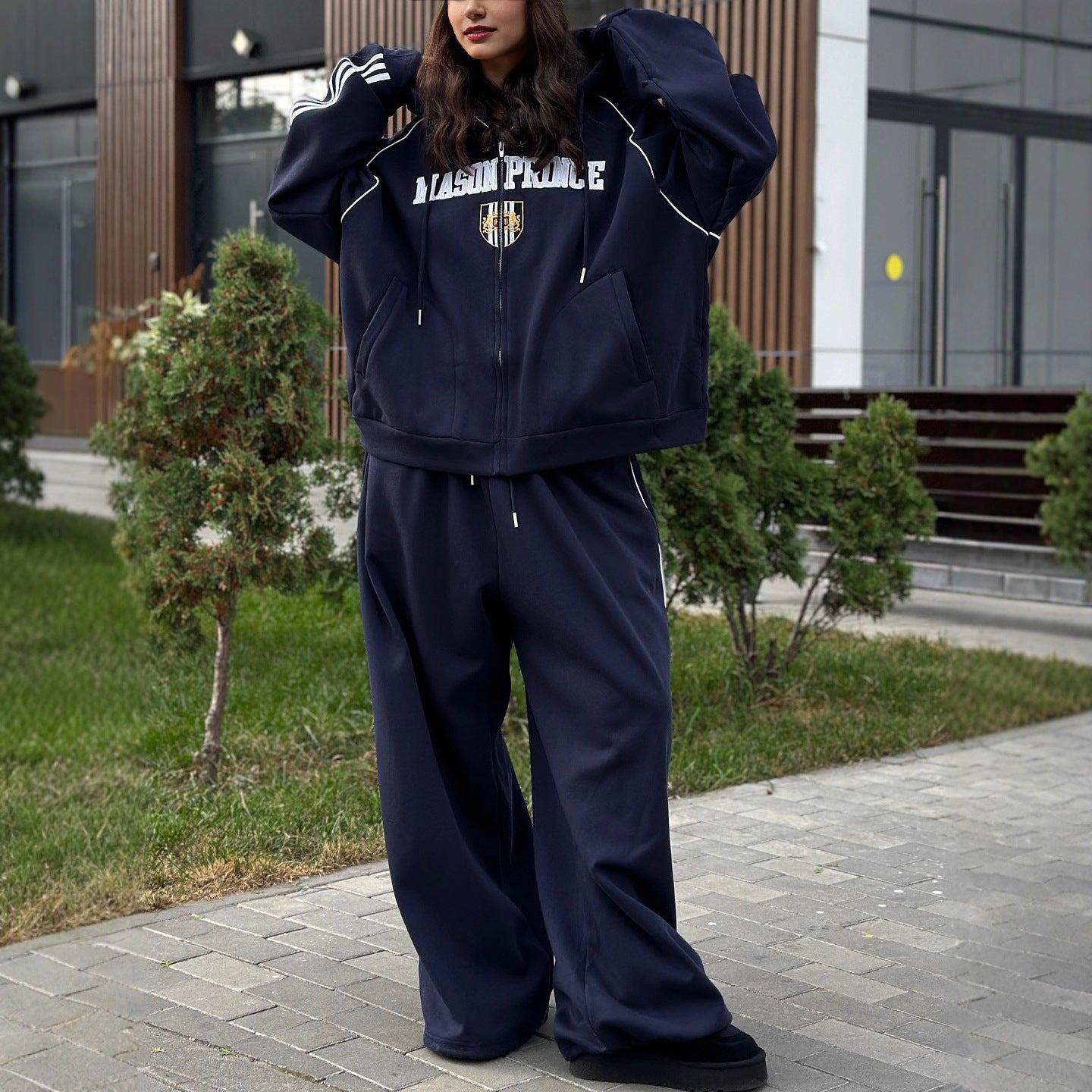 Damen Sweatanzug mit Kapuze Norvielle - Norvielle