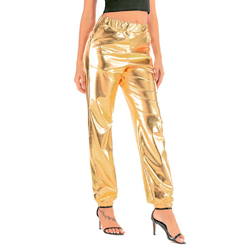 Damen Freizeithose Glänzend Norvielle