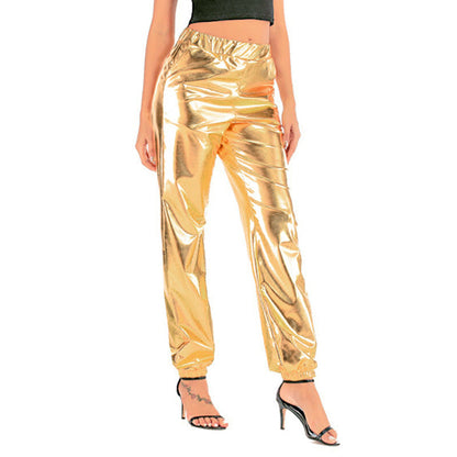 Damen Freizeithose Glänzend Norvielle