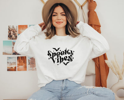 Damen Sweatshirt Halloween-Design Bequem
