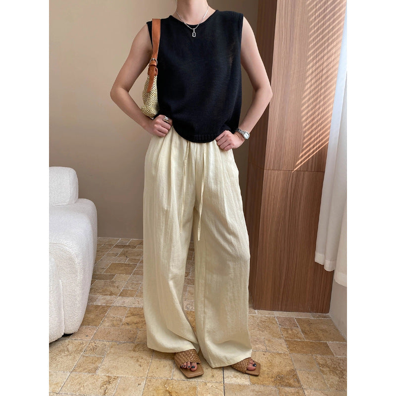 Damen Jeansshorts Hoher Bund Atmungsaktiv