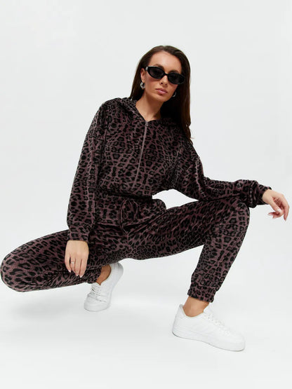 Damen Fleece-Jumpsuit Elastischer Bund Norvielle