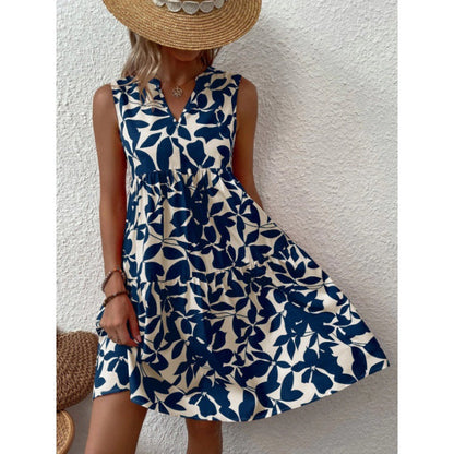 Damen Sommerkleid Florales Design Norvielle