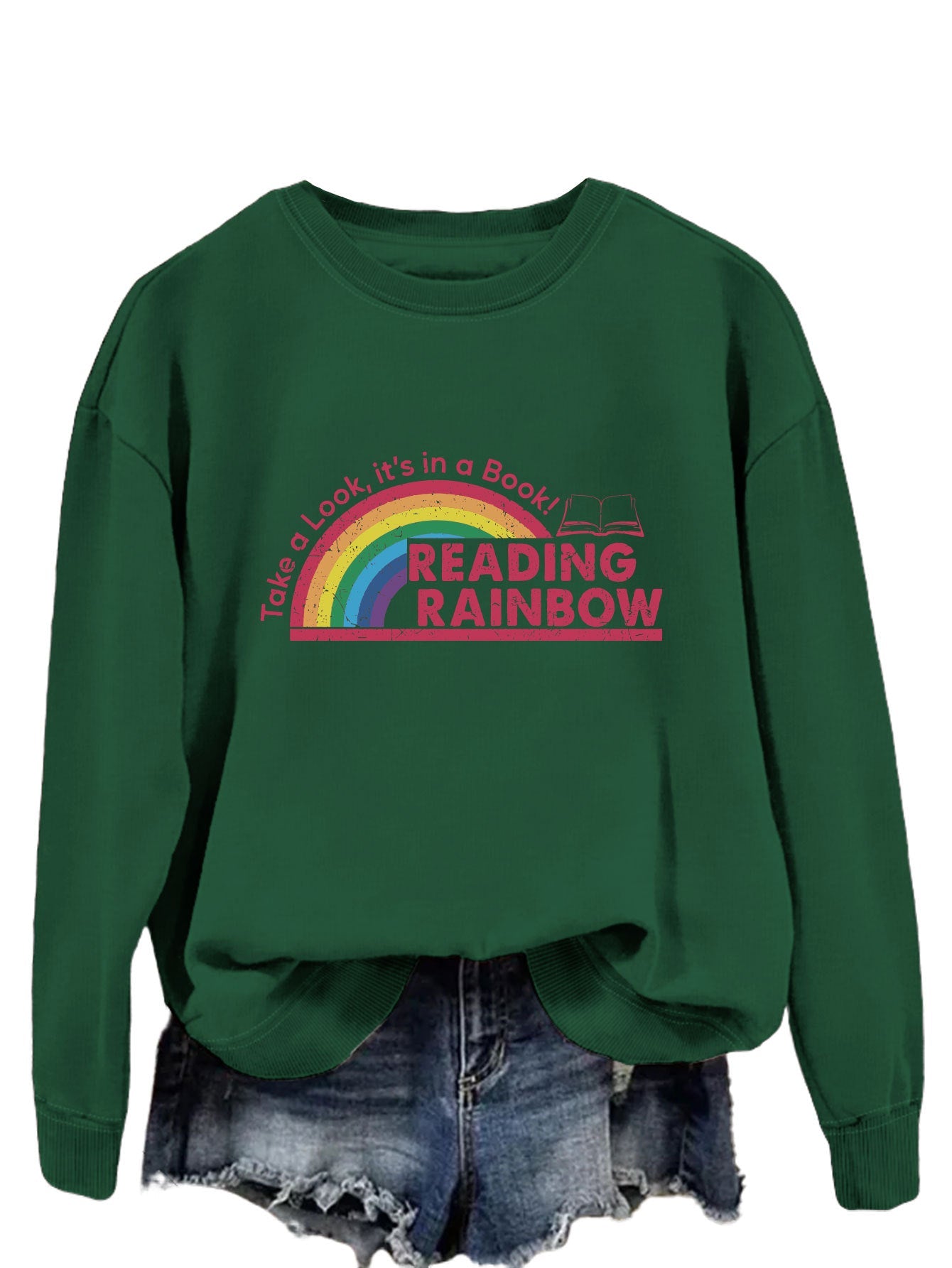 Damen Sweatshirt Lässig Einzigartiger Druck Norvielle
