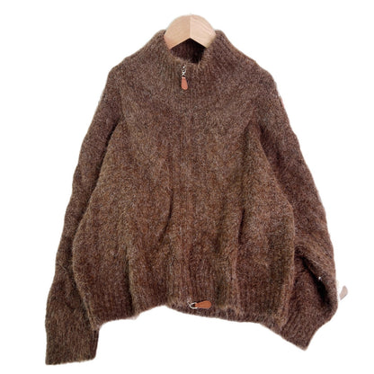 Damen Strickjacke Strukturiertes Zopfdesign Norvielle