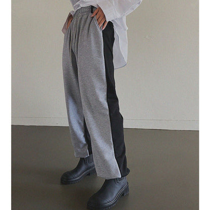 Damen Freizeithose Sportlich Mit Farbdetails