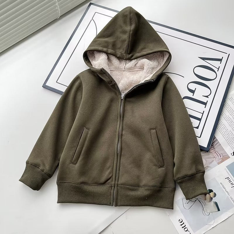 Damen Hoodie-Jacke Fleece Norvielle Weich