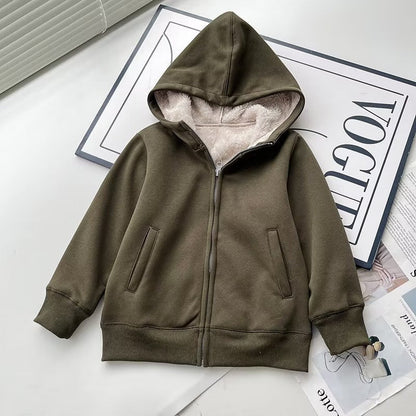 Damen Hoodie-Jacke Fleece Norvielle Weich