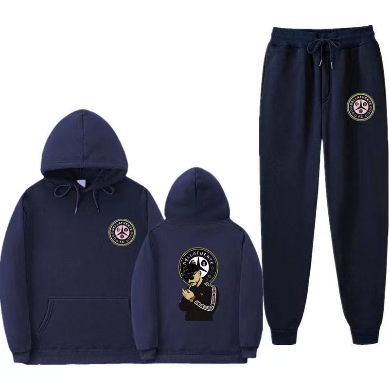 Damen Pullover Set mit Jogginghose und einzigartigem Druck