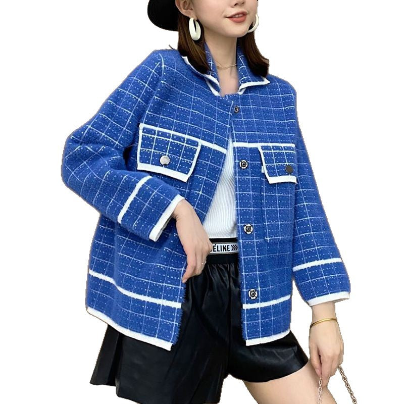 Damen Modische Jacke Komfortschnitt Norvielle