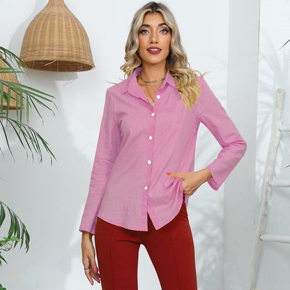 Damen Blusenoberteil Kurzärmelig Elegantes Design Norvielle