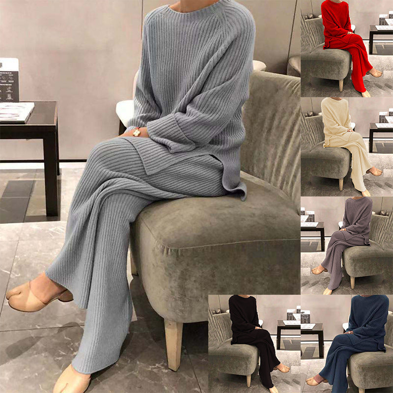 Damen Strickensemble Weit Schnitt Norvielle - Norvielle