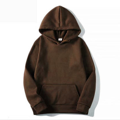 Damen Kapuzenpullover Baumwollmix Bequem Grau