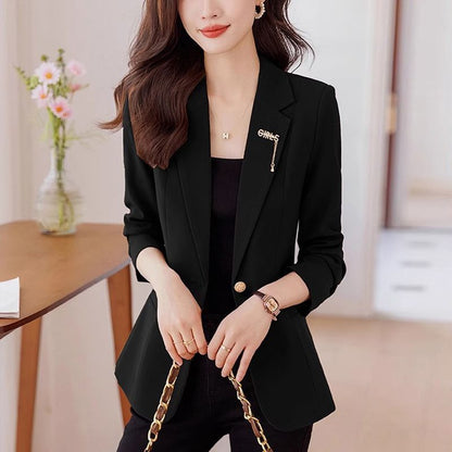 Damen Blazer Leicht Tailliert Norvielle