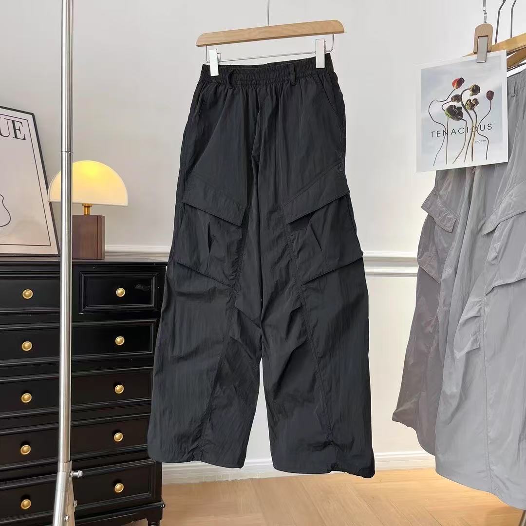 Damen Cargo-Hose Elastischer Bund Praktische Taschen Norvielle