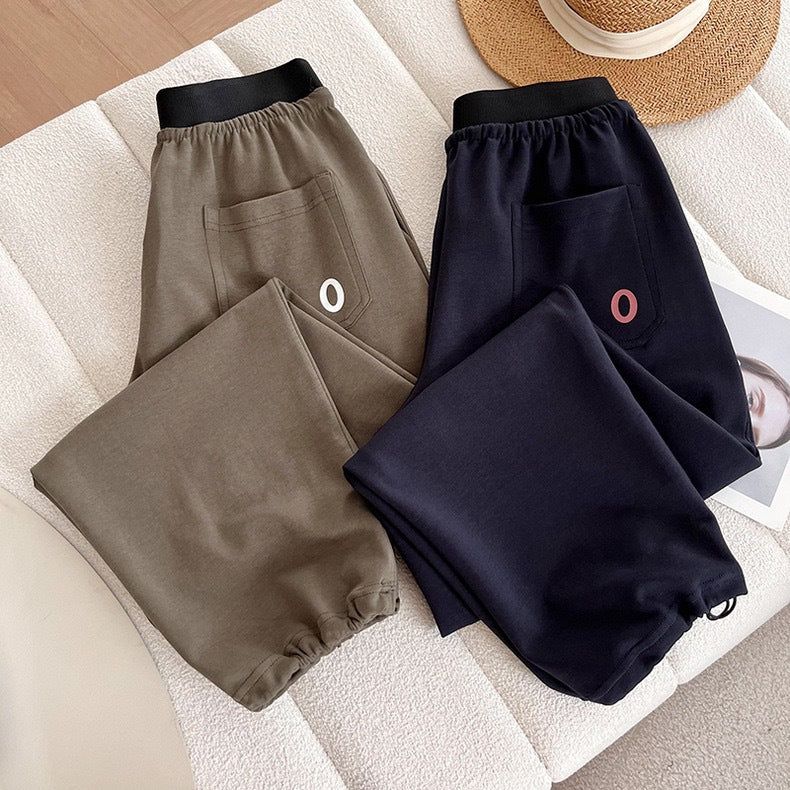 Damen Freizeithose Verstellbarer Bund Bequem - Norvielle
