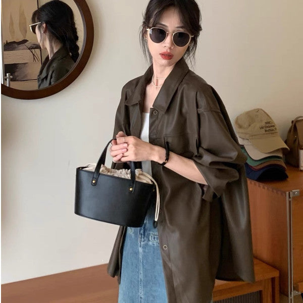 Damen Oversized-Jacke mit Taschen Norvielle - Norvielle
