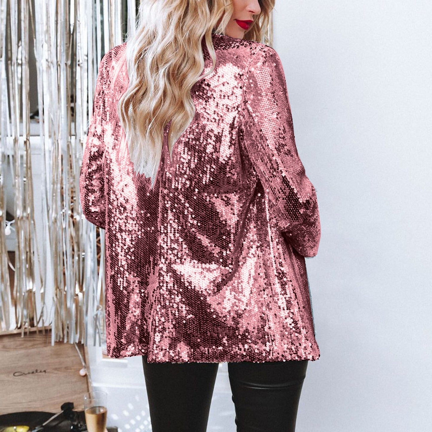 Damen Glitzer Blazer Norvielle