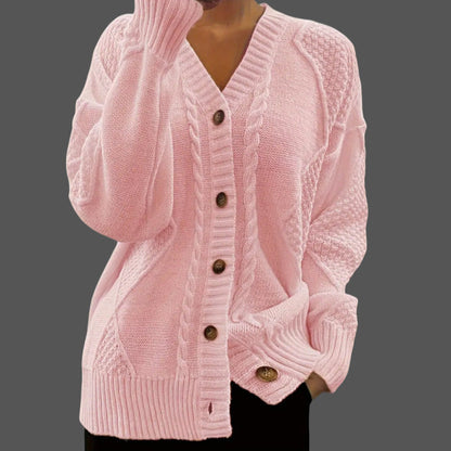 Damen Strickjacke Oversized Norvielle