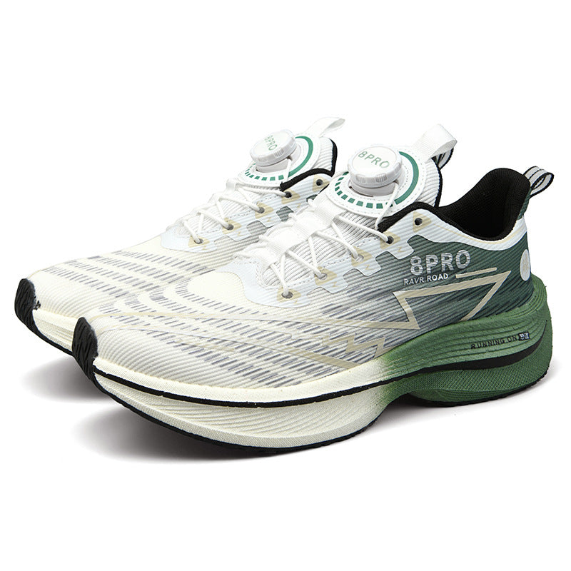 Damen Laufschuhe Schnellschnürung Struktursohle