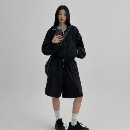 Damen Sportjacke mit kurzen Hosen Norvielle