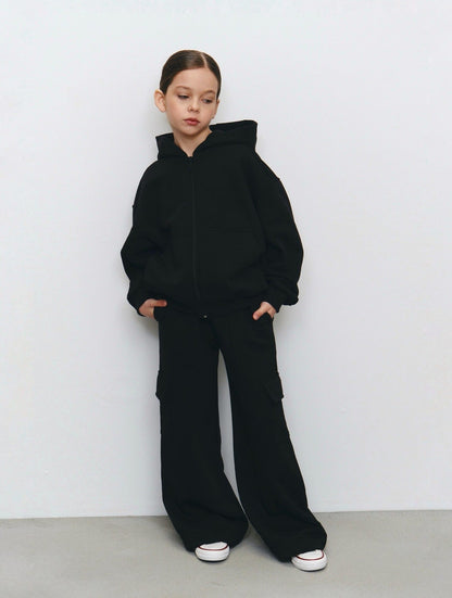 Damen Kapuzenjacke Jogginghose Set Norvielle