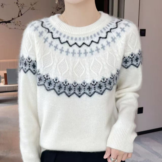 Damen Strickpullover Kuschelnder Norvielle - Norvielle