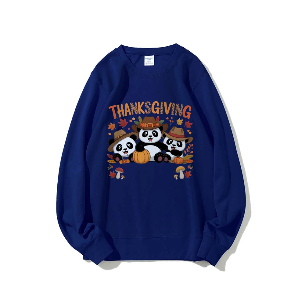 Damen Sweatshirt Lustiges Tierdesign Herbstlich