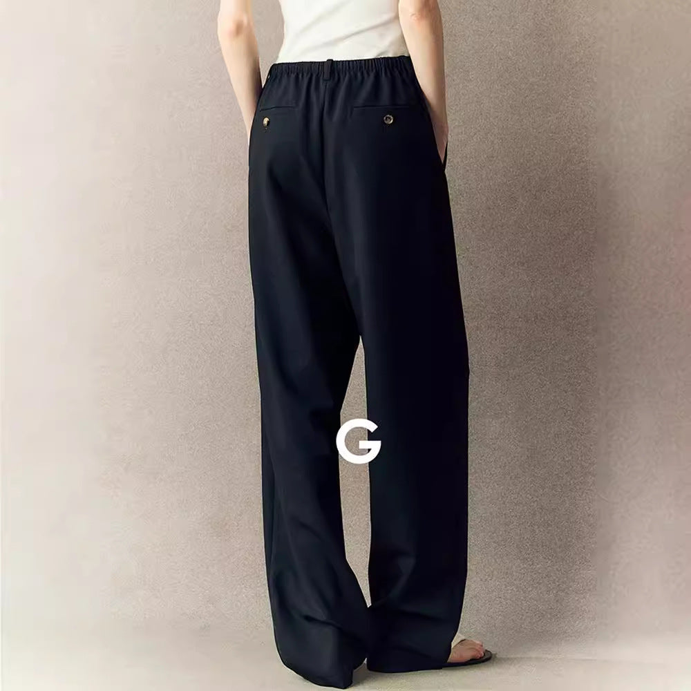 Damen Chino-Hose Weit Komfort Norvielle