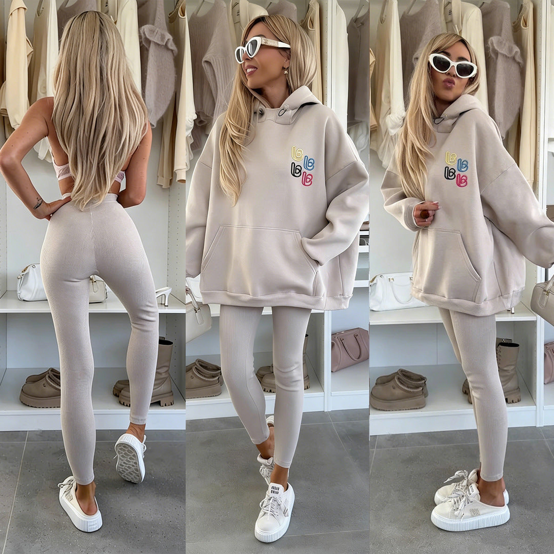 Damen Oversized Hoodie Bunt Norvielle - Norvielle
