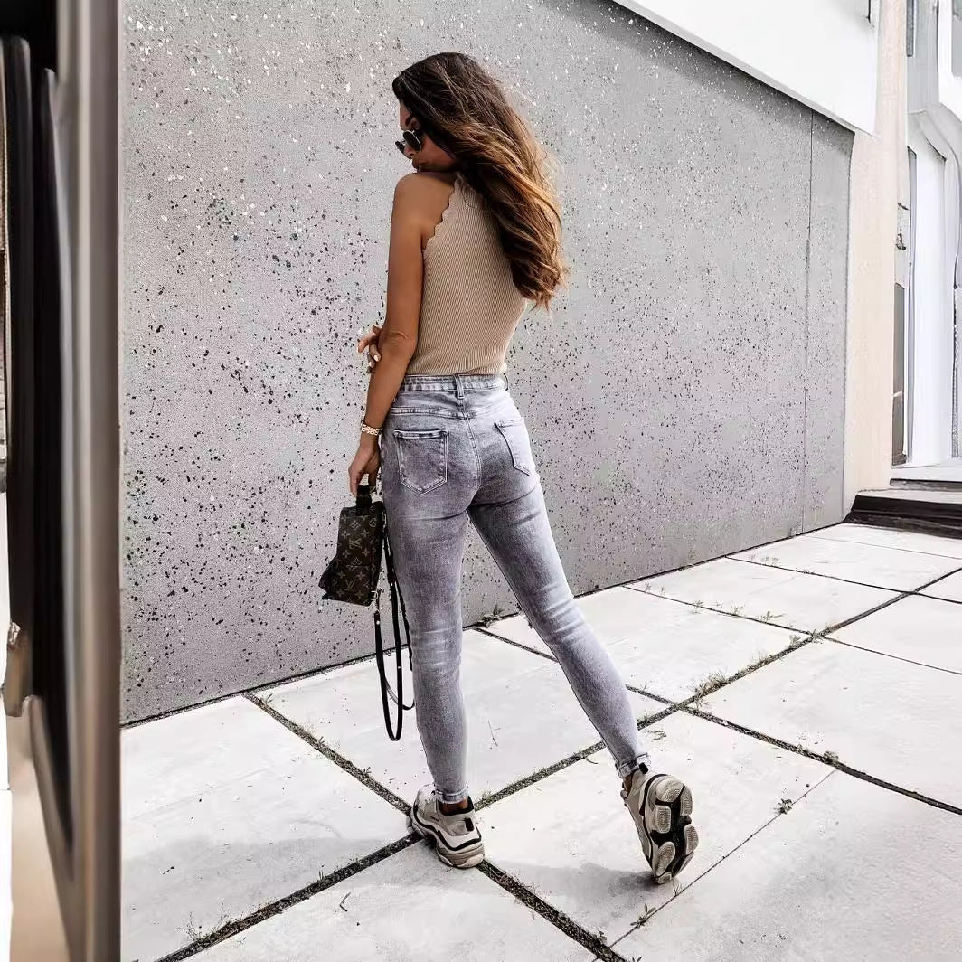 Damen Figurbetonter Body Norvielle