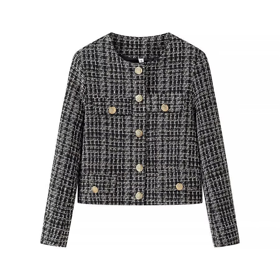Damen Bouclé-Jacke mit Knöpfen Norvielle - Norvielle