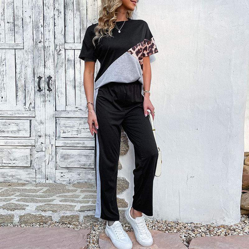 Damen Sport-Jumpsuit Kunterbunt Lässiger Schnitt