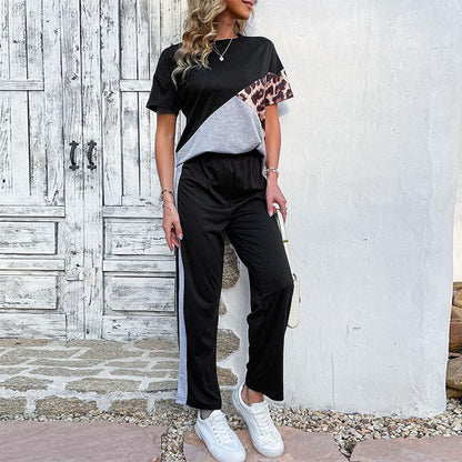 Damen Sport-Jumpsuit Kunterbunt Lässiger Schnitt