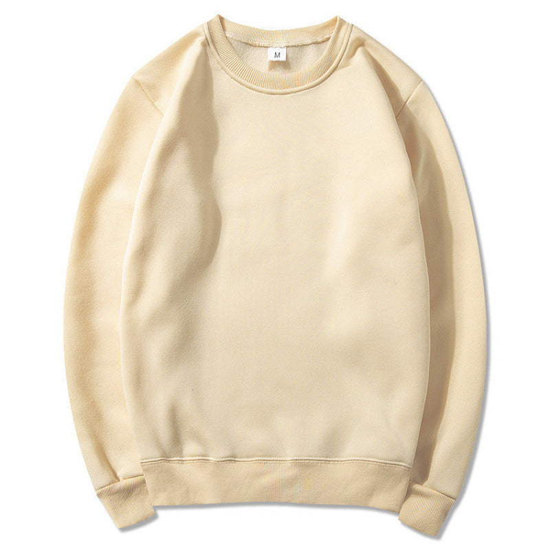 Damen Sweatshirt Weiches Fleece Rundhalsausschnitt Norvielle