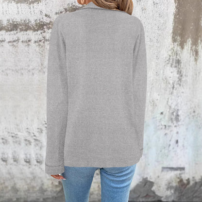 Damen Oversized Blazerjacke mit Taschen Norvielle