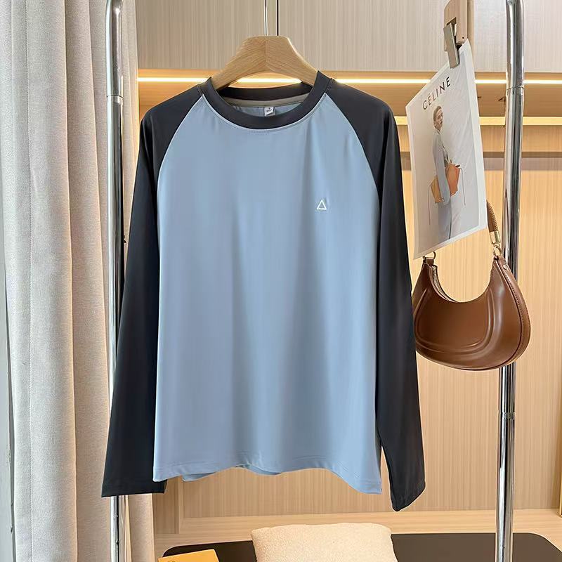 Damen Langarm-T-Shirt Atmungsaktives Mesh Norvielle