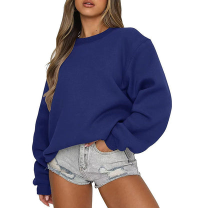 Damen Sweatshirt Lässiger Schnitt Voluminöse Ärmel Norvielle