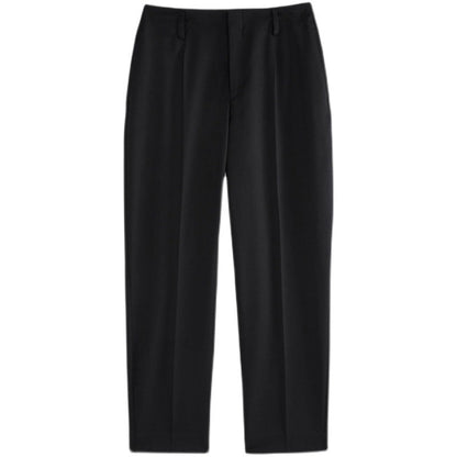 Damen Anzughose Hochtaillen Hose mit Gürtel