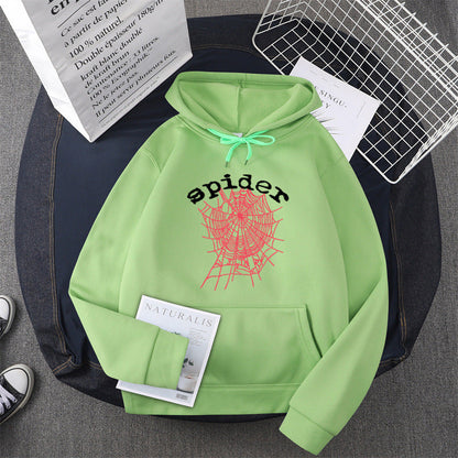 Damen Kapuzensweater Spinnenmotiv Norvielle