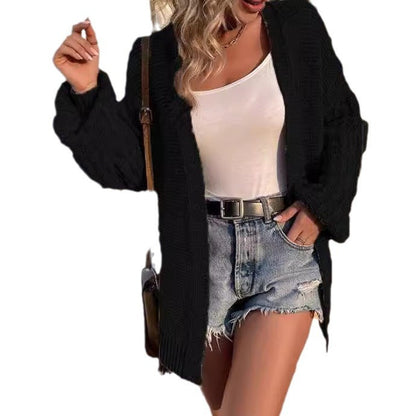 Damen Leichte Strickjacke Norvielle