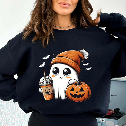 Damen Sweatshirt Halloween-Grafikdesign Norvielle