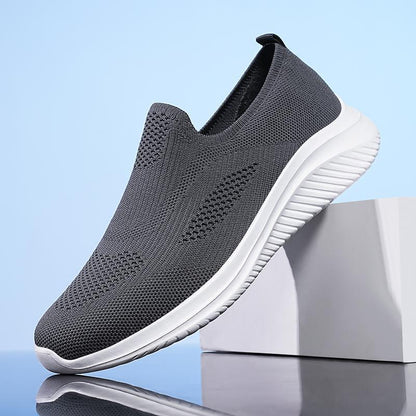 Herren Leicht Sneaker Atmungsaktives Strickdesign